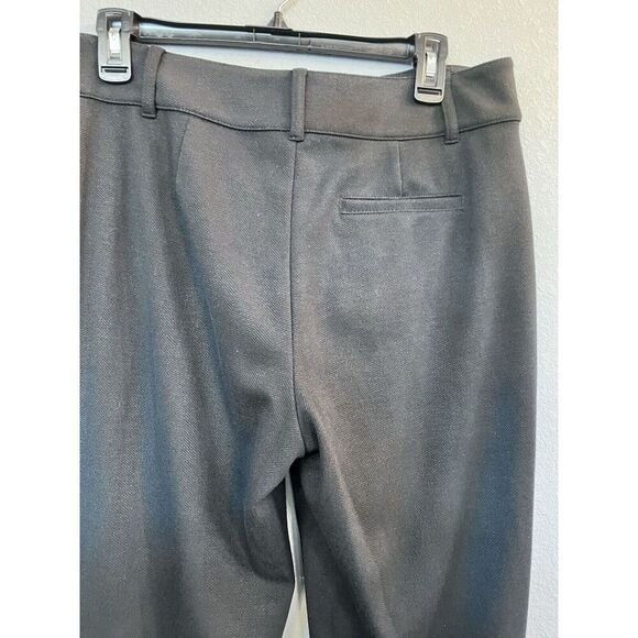 J Jill Wide Leg Pants Size 10 Black Pockets Stretch Soft Knit Capsule 32" Inseam - Picture 5 of 9